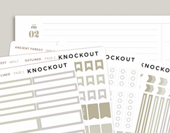 Outline Flex Functional Sampler Kit for inkWELL Press Planners IWPL7