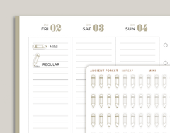 Pencil Icon Planner Stickers for inkWELL Press Planners IWPS47