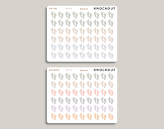 Baby Feet Icon Planner Stickers for inkWELL Press Planners IWPS44