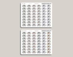 Change Contacts/Order Contacts Icon Stickers for inkWELL Press Planners IWPS52