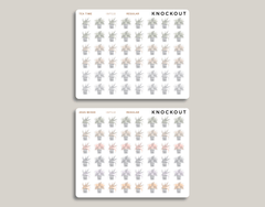 Plant Icon Planner Stickers for inkWELL Press Planners IWPS18