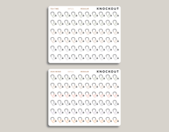 Doctor/Stethoscope Icon Planner Stickers for inkWELL Press Planners IWPS31