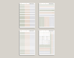 Solid Flex Functional Sampler Kit for inkWELL Press Planners IWPL7