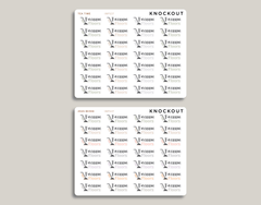 Vacuum Floors Icon Stickers for inkWELL Press Planners IWPS37