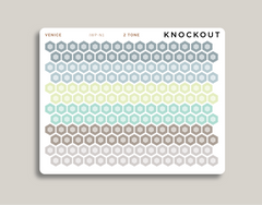 Mini Hexagons Stickers for 2021 inkWELL Press Planners IWP-N1