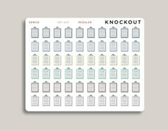 Clipboard Icon Planner Stickers for 2021 inkWELL Press IWP-N30