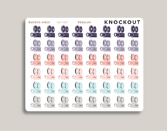 Video Icon Planner Stickers for 2021 inkWELL Press Planners IWP-N37