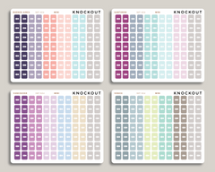Social Media Icon Planner Stickers for 2021 inkWELL Press IWP-N54