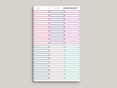 Single Line Box Stickers for 2022 inkWELL Press Planners IWP-P13
