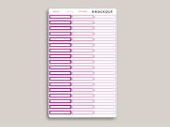 Single Line Box Stickers for 2022 inkWELL Press Planners IWP-P13