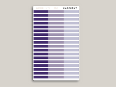 Single Line Box Stickers for 2022 inkWELL Press Planners IWP-P13