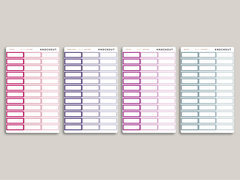 Quarter Box Stickers for 2022 inkWELL Press Planners IWP-P15