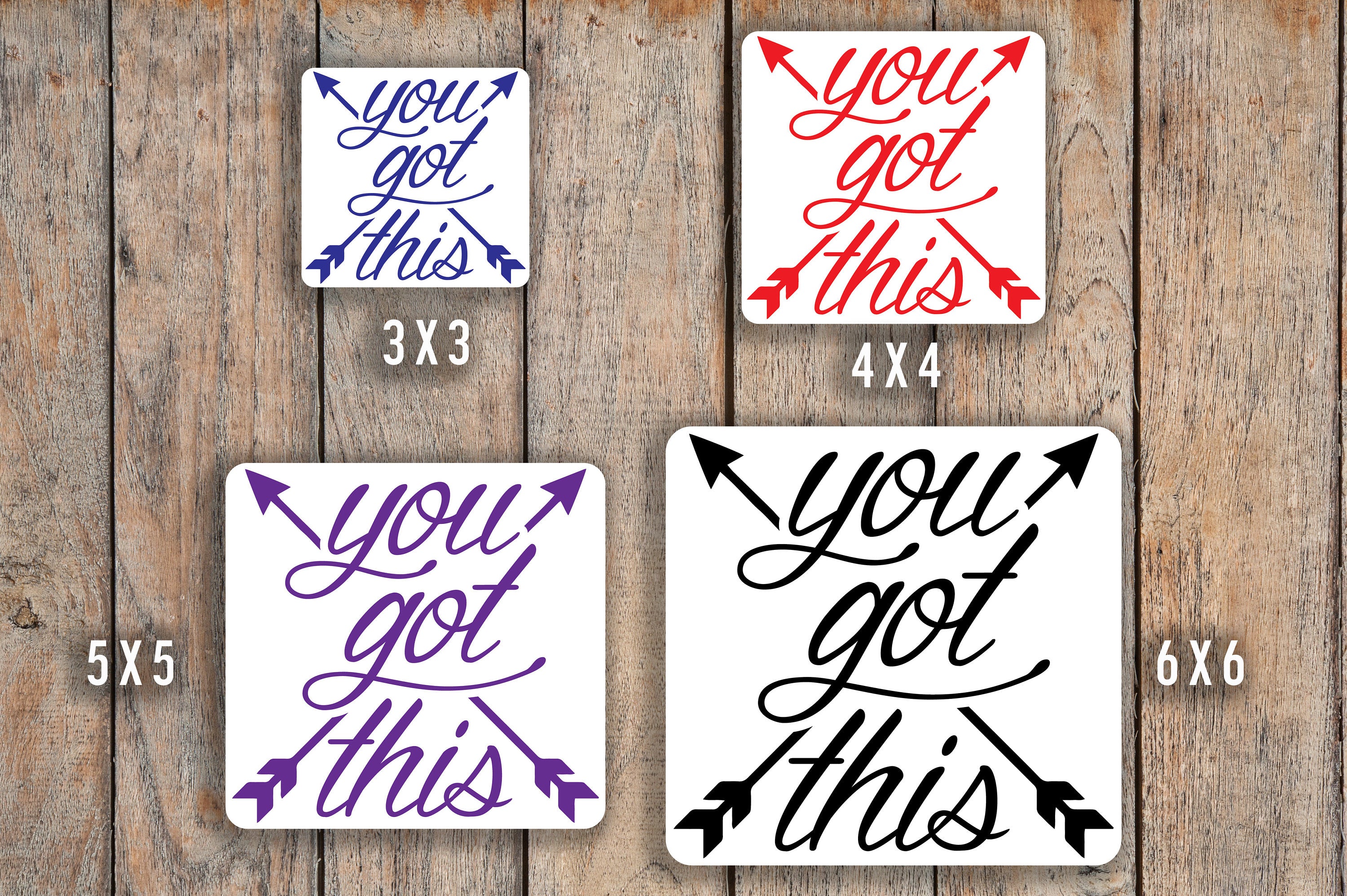 You Got This Arrow Motivation Planner Decal