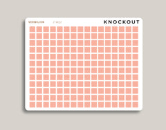 SMALL Square Checkbox Planner Stickers | Mildliner Collection Z-MQ2
