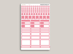 Outlined Planner Stickers Sampler for MakseLife Planner MH22