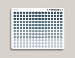 Professional Solid Circle/Dot Planner Stickers PCM9
