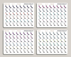 Vacuum Icon Stickers for 2021 inkWELL Press Planners IWP-N44
