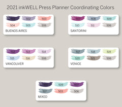 Kettlebell Icon Planner Stickers for 2021 inkWELL Press Planners IWP-N16