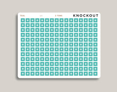 Square Checkbox Planner Stickers for 2021 MakseLife Planner U3
