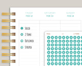 Circle/Dot Planner Stickers for MakseLife Planner U2