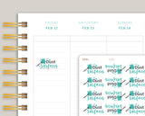 Dust Surfaces Planner Stickers for MakseLife Planner U25