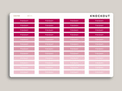 Classic Header Stickers for 2022 inkWELL Press Planners IWP-P1