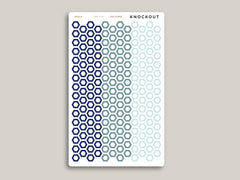 Habit Tracker GOAL Hexagons Stickers for 2021 inkWELL Press Planners IWP-P22