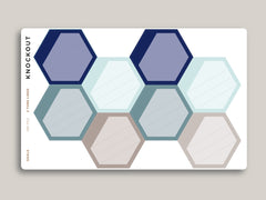 Goal Mission Board Hexagon Planner Stickers for 2022 Inkwell Press Planner IWP-P23