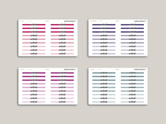 CLASSIC Highlight Weekend Stickers for 2022 inkWELL Press Planners IWP-P31