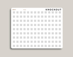 Transparent Checkbox/30 Minute Time Strip for Hobonichi Cousin MQ8