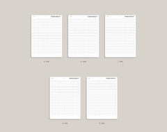 Time Strip Planner Stickers for 2023 inkWELL Press Planners IL4