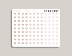 Heart Icon Planner Stickers for 2022 inkWELL Press IWP-E30