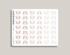 Yoga Icon Planner Stickers for 2022 inkWELL Press IWP-E16