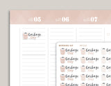 Garbage Day Icon Planner Sticker for inkWELL Press Planners IWPS32