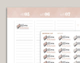 Clean Kitchen Icon Planner Stickers for inkWELL Press Planners IWPS39