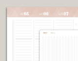 Dashed Line Cover Strip Planner Stickers for inkWELL Press Planners IWPL3