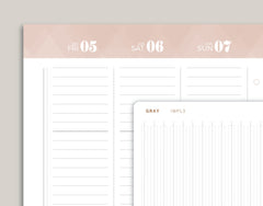 Dashed Line Cover Strip Planner Stickers for 2022 inkWELL Press Planners IWP-P7