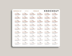 Shoe Icon Planner Stickers for 2022 inkWELL Press IWP-E6