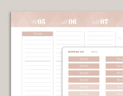 Classic Header Stickers for 2023 inkWELL Press Planners IL1