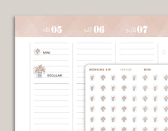 Plant Icon Planner Stickers for 2022 inkWELL Press Planners IWP-E18