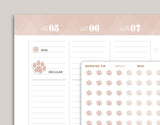 Paw Icon Stickers for inkWELL Press Planners IWPS17