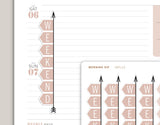 FLEX Weekend Banner Stickers for inkWELL Press Planners IWPL23