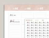 Indoor Rowing Icon Planner Stickers for inkWELL Press Planners IWPS22