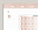 Double Arrow Planner Sticker for inkWELL Press Planners IWPS20
