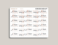 Dust Surfaces Planner Stickers for 2021 inkWELL Press Planners IWP-N77