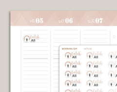 Catch All Icon Planner Stickers for 2021 inkWELL Press Planners IWP-N74